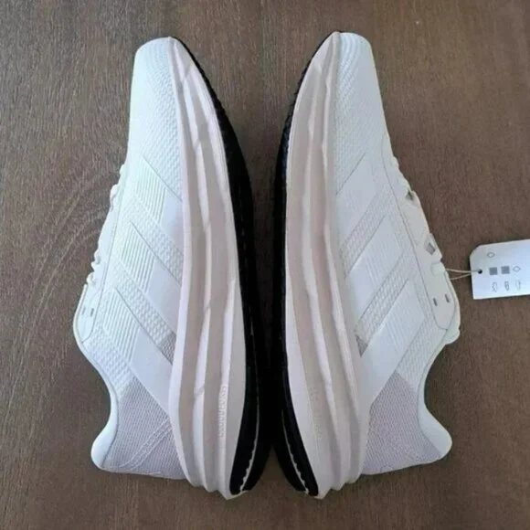 Adidas Galaxy 7 Running Shoe - Color: White/Putty Mauve - Size: Women 10 Wide - Picture 7 of 11